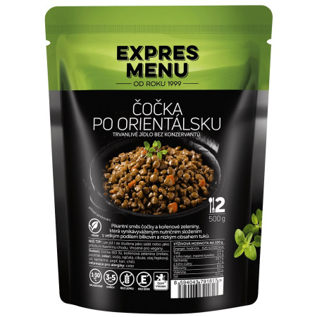 	 Jedlo Expres menu Šošovka po orientálsku 600g