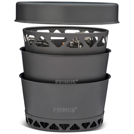 Sada na varenie Primus Primetech Stove Set II 2x1.3 L w. pan