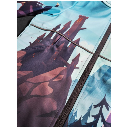 Detská softshellová bunda WAMU Dragon Fantasy