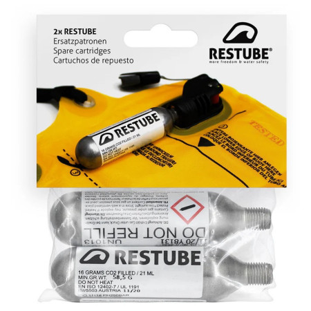 Náhradný diel Restube CO₂ cartridge 16g (2pack)