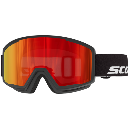 Lyžiarske okuliare Scott Goggle Trace Pro Compact čierna/červená black/red chrome S3