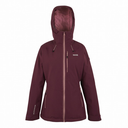 Dámska bunda Regatta Women’s Highton Stretch Padded Jacket vínová Dark Pimento