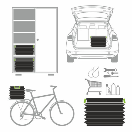 Skladací box s vekom Yolco CP60