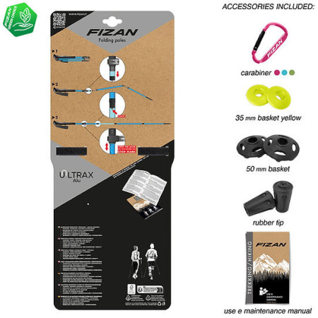 Trekové palice Fizan Ultrax Alu
