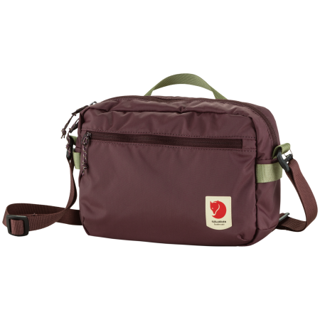 Taška cez rameno Fjällräven High Coast Crossbody fialová Blackberry