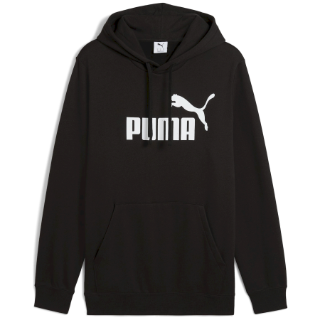 Pánska mikina Puma ESS No. 1 Logo Hoodie FL čierna PUMA Black