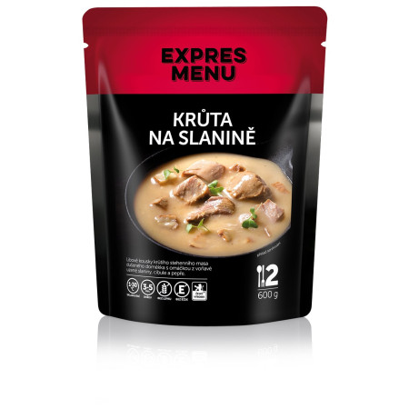 Hotové jedlo Expres menu Morka na slanine 600g
