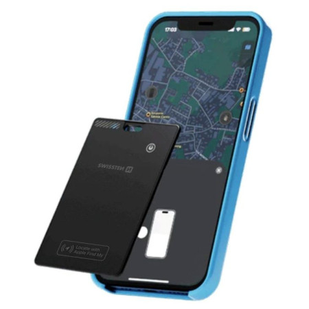 Lokátor Swissten FindCard GPS Locator (with Apple Find My function)