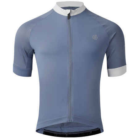 Pánsky cyklistický dres Dare 2b Lightning Short Sleeve Jersey modrá Merc/Icebrg