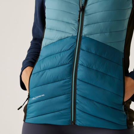 Dámska vesta Regatta Women’s Leedre Hybrid B/W