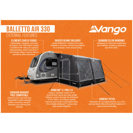 Predstan Vango Balletto Air 330