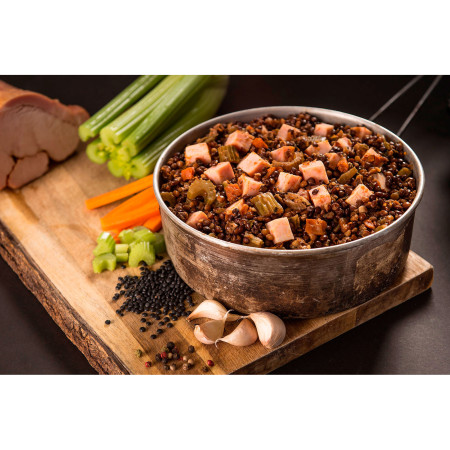 Adventure Menu Farmářská šunka s čočkovým ragú 400g