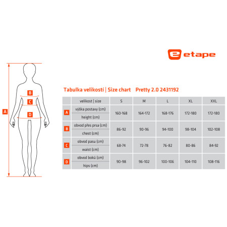 Dámsky cyklistický dres Etape Pretty 2.0