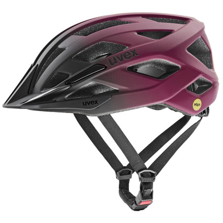 Cyklistická prilba Uvex I-Vo 2 Mips fialová/čierna cranberry - black matt