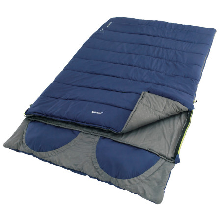 Dekový spacák Outwell Contour Lux Double modrá Imperial Blue