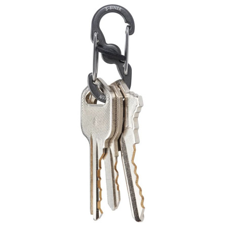 Pomocná karabína Nite Ize S-Biner Microlock hliník