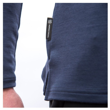 Pánske funkčné tričko Sensor Merino Blend Typo deep blue