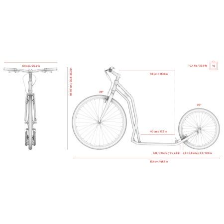 Kolobežka Yedoo Yedoo Around the World 2620