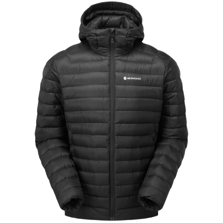 Pánska zimná bunda Montane Anti Freeze Hoodie čierna BLACK