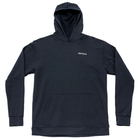 Pánska mikina Devold Everyday Hoodie Man čierna INK