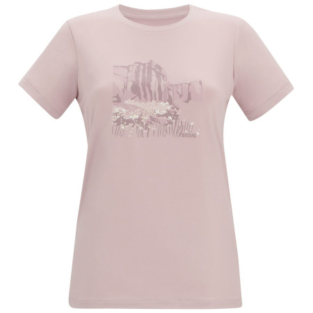 Dámske tričko Regatta Womens Fingal Stretch ružová PowderLilac
