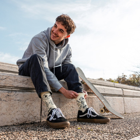 Ponožky YY VERTICAL Climber Doodle