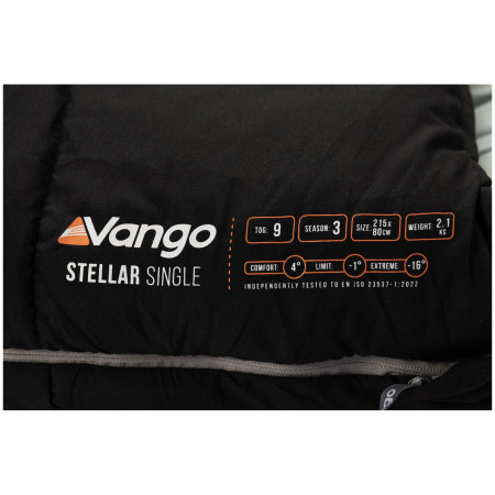 Trojsezónny spacák Vango Stellar Single