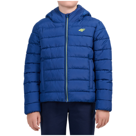 Detská zimná bunda 4F Down Jacket M0914 Dark Blue tmavomodrá Dark Blue