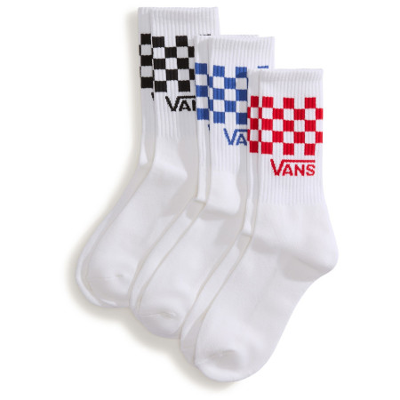 Ponožky Vans Classic Check Crew biela CHECKERBOARD White