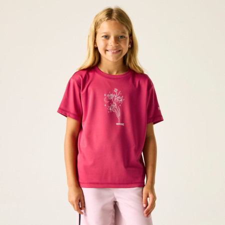 Detské tričko Regatta Aria Deep Pink