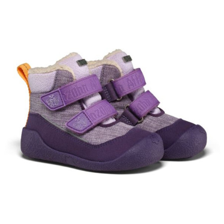 Detské zimné topánky Affenzahn Prewalker Winter Boot Vegan Snuggy Butterfly fialová Butterfly
