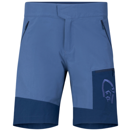 Pánske kraťasy Norrona femund flex1 light Shorts svetlomodrá Vintage Indigo