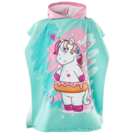 Detské pončo AquaWave Pony Poncho modrá blue