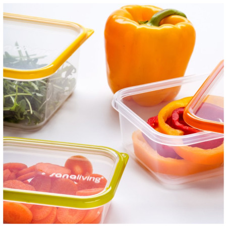 Box na desiatu Omada Sanaliving Box Set 3x 19x14x9cm/1,3L