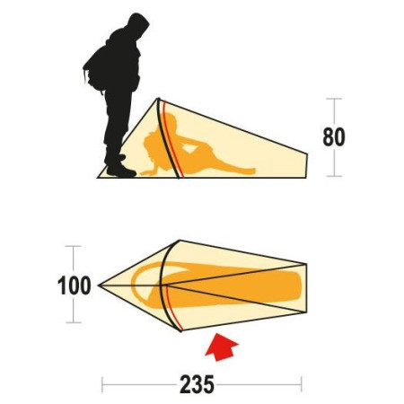 Ultraľahký stan Ferrino Sintesi 1