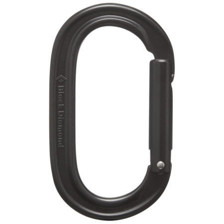 Karabína Black Diamond Oval Keylock čierna Black