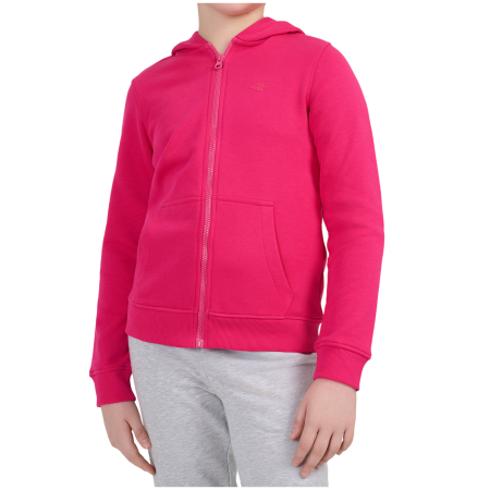 Detská mikina 4F Sweatshirt F2765 Hot Pink ružová Hot Pink