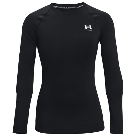 Dámske funkčné tričko Under Armour HG Authentics Comp LS čierna BLK