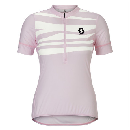 Dámsky cyklistický dres Scott Jersey W's Endurance LT SS svetloružová bliss pink