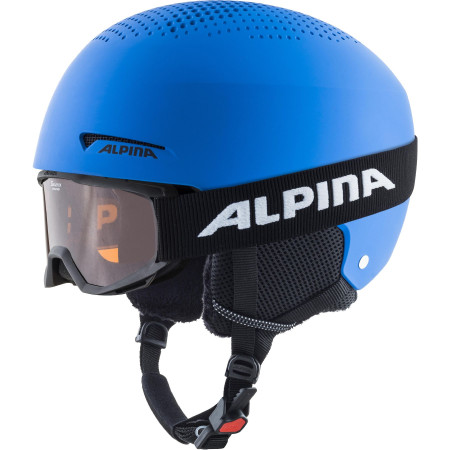 Detská lyžiarska prilba Alpina Zupo Set (+Piney)
