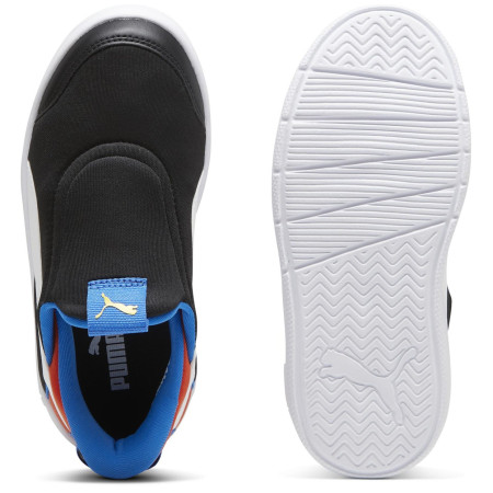 Detské topánky Puma Courtflex v3 SLIPTECH PS Black