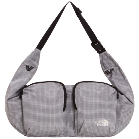 Taška cez rameno The North Face Never Stop Utility Sling sivá Cumulus Cloud