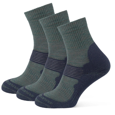 Ponožky Zulu Merino Allseason 3-pack zelená green