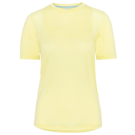 Dámske funkčné tričko Kari Traa Embla Wool Tee žltá Mellow Yellow