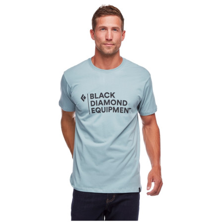 Pánske tričko Black Diamond M STACKED LOGO TEE