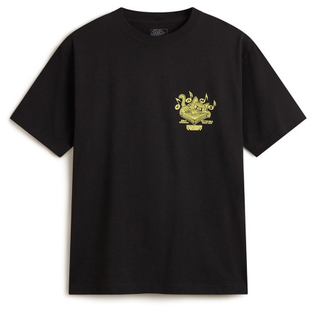 Pánske tričko Vans Scratched Records SS čierna Black