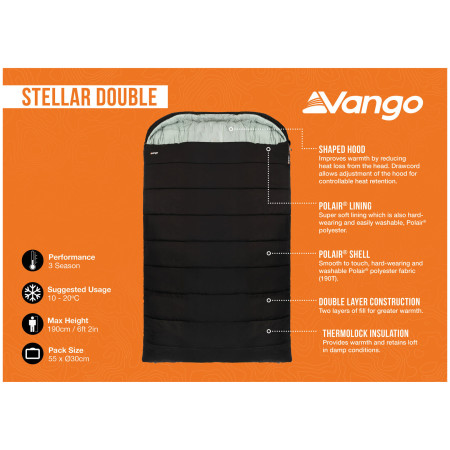 Spacák Vango Stellar Double