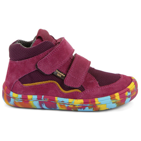 Detské celoročné barefoot topánky Froddo Barefoot Tex Fun Autumn Fuxia