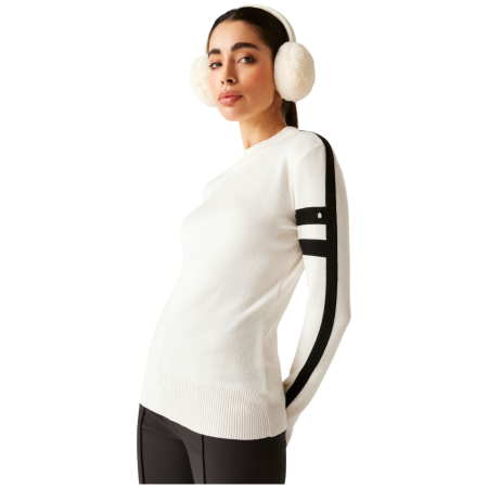 Dámska mikina Dare 2b Diamant Midlayer biela/čierna Egret/Black