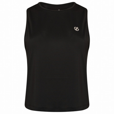 Dámske tielko Dare 2b Meditate Crop Top čierna black